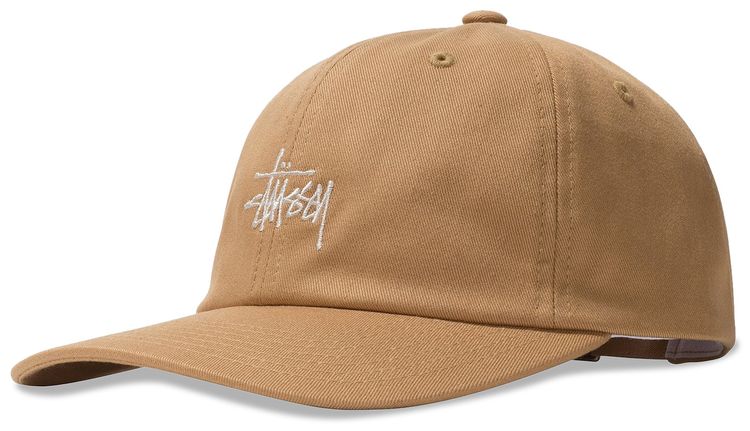 Stussy Stock Low Pro Cap Khaki