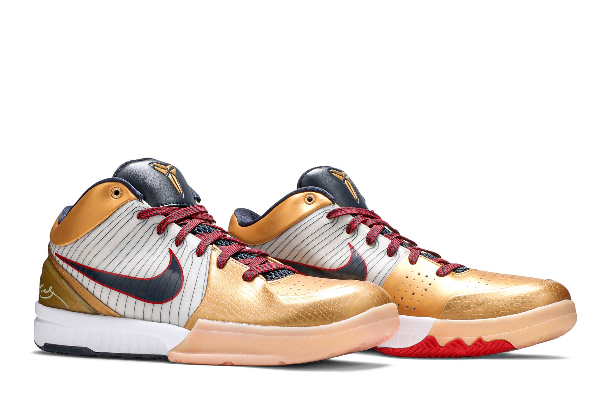Buy Zoom Kobe 4 Gold Medal 344335 141 GOAT