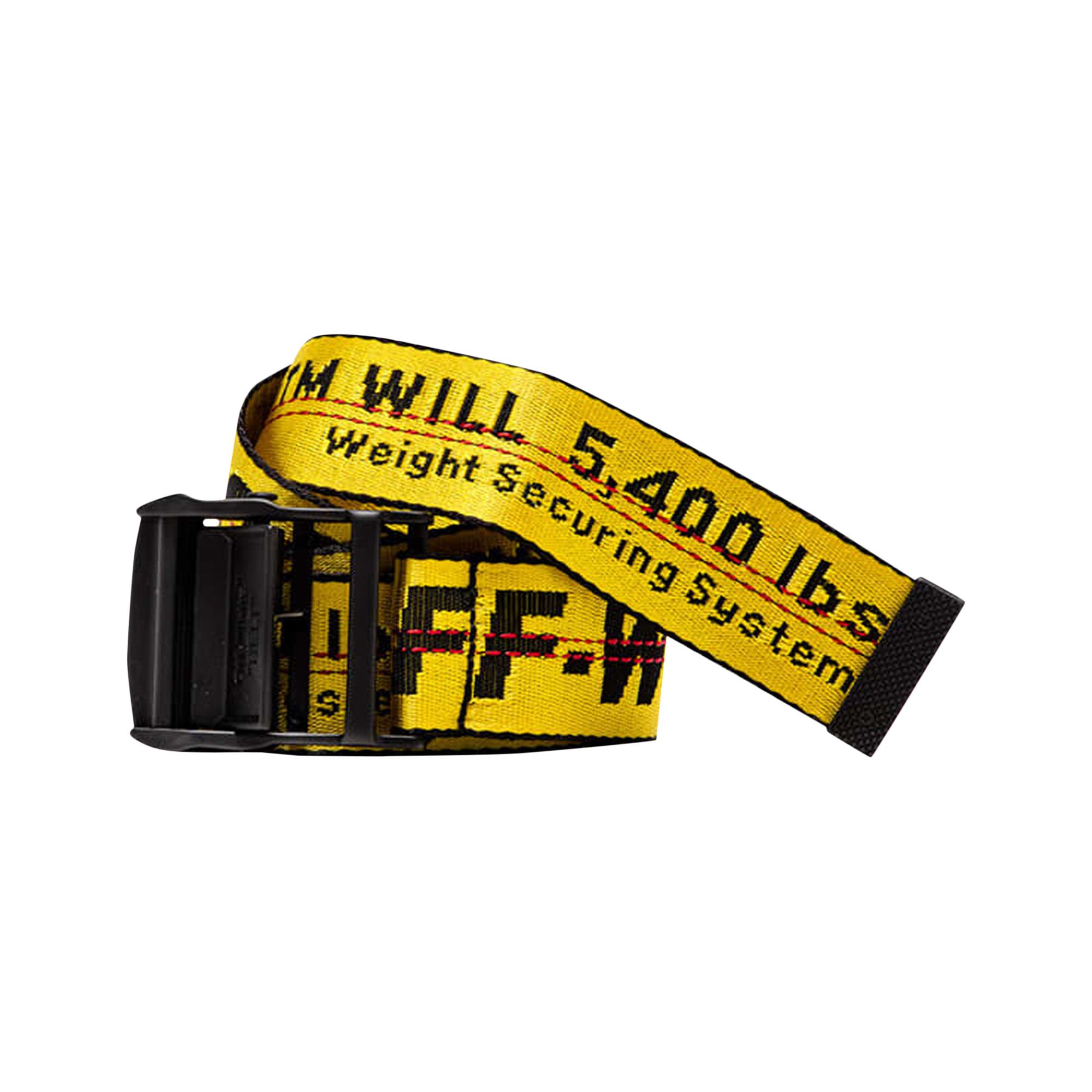 Buy Off White Industrial Belt Yellow OMRB012S206470206000 GOAT