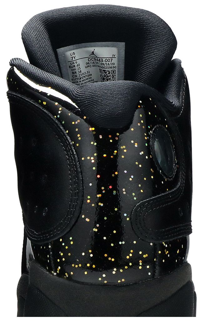 Air Jordan Retro 13 GS Gold Glitter