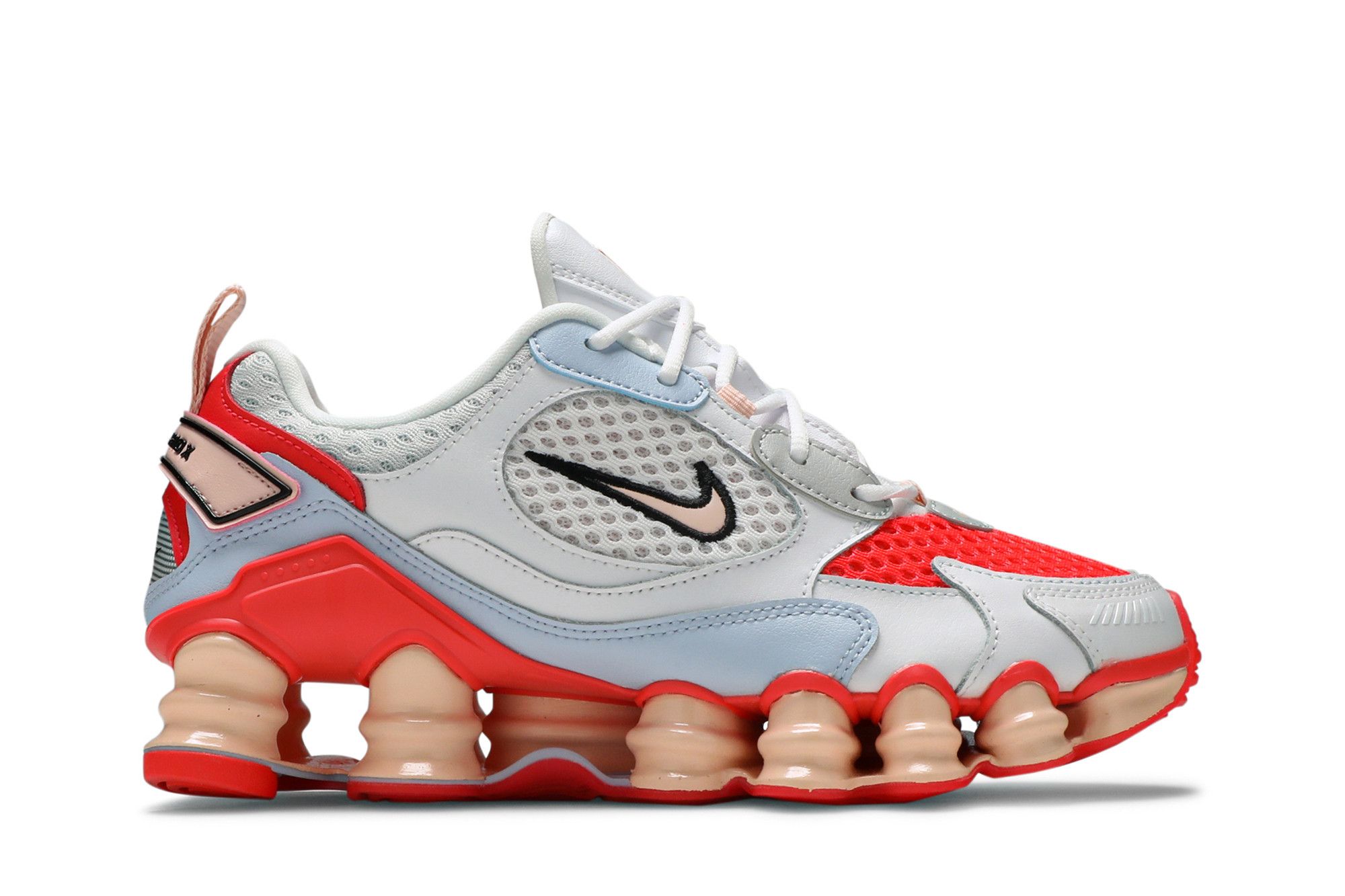 Size 5.0 Wmns Shox TL Nova 'White Laser Crimson'
