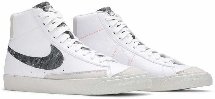 Nike Blazer Mid 77 Vintage Recycled Wool Pack   White Light Smoke Grey