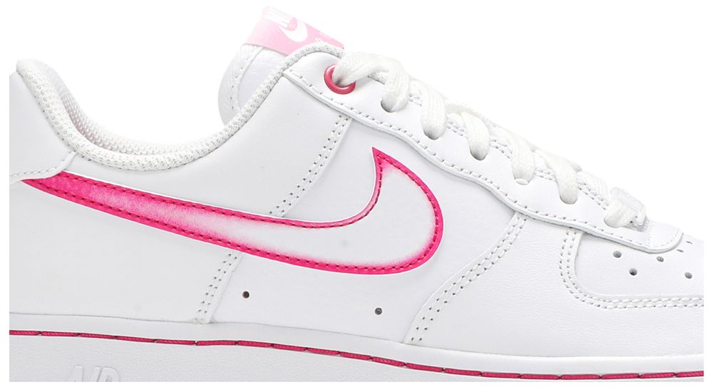 nike air force 1 pink airbrush