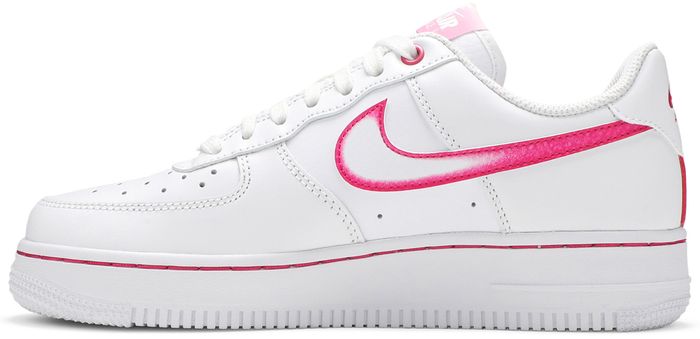 airbrush pink air force 1