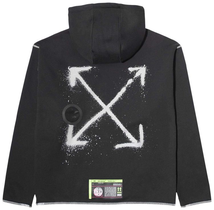 Nike x Off White Hoodie Black