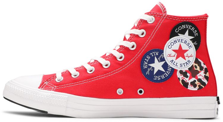 Converse Chuck Taylor All Star High Logo Play   University Red