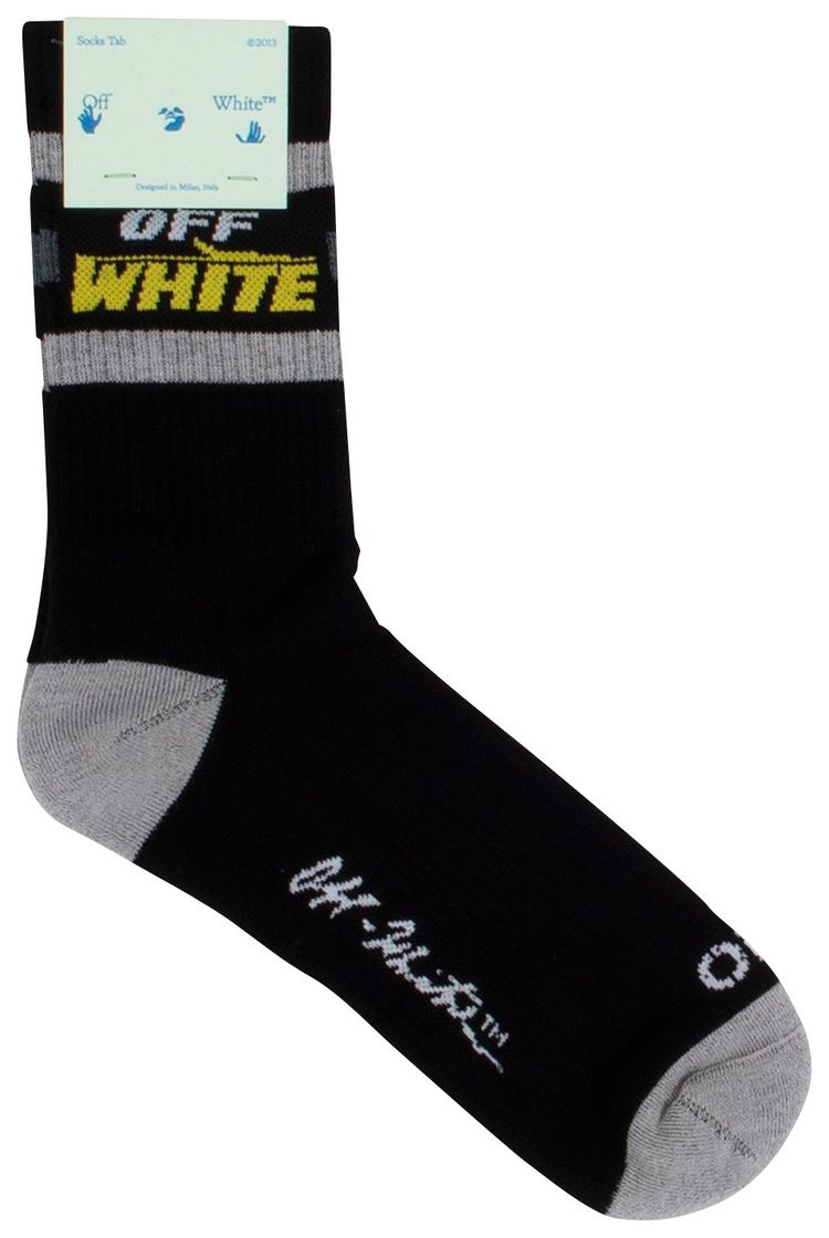 Off White Label Off NS Mid Sport Socks Black