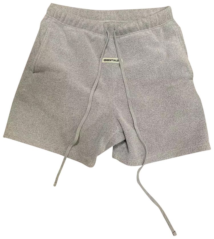Fear of God Essentials Polar Fleece Sweat Shorts Charcoal