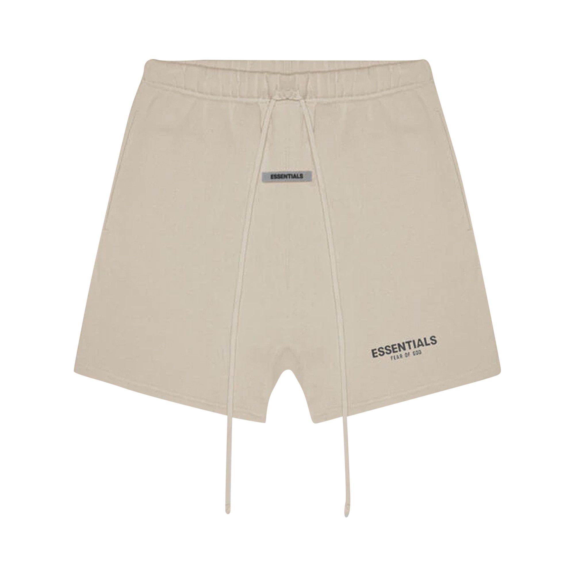 Buy Fear of God Essentials Sweat Shorts 'Olive' - 0160 25050
