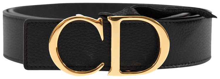 Dior Oblique CD Buckle Belt Black