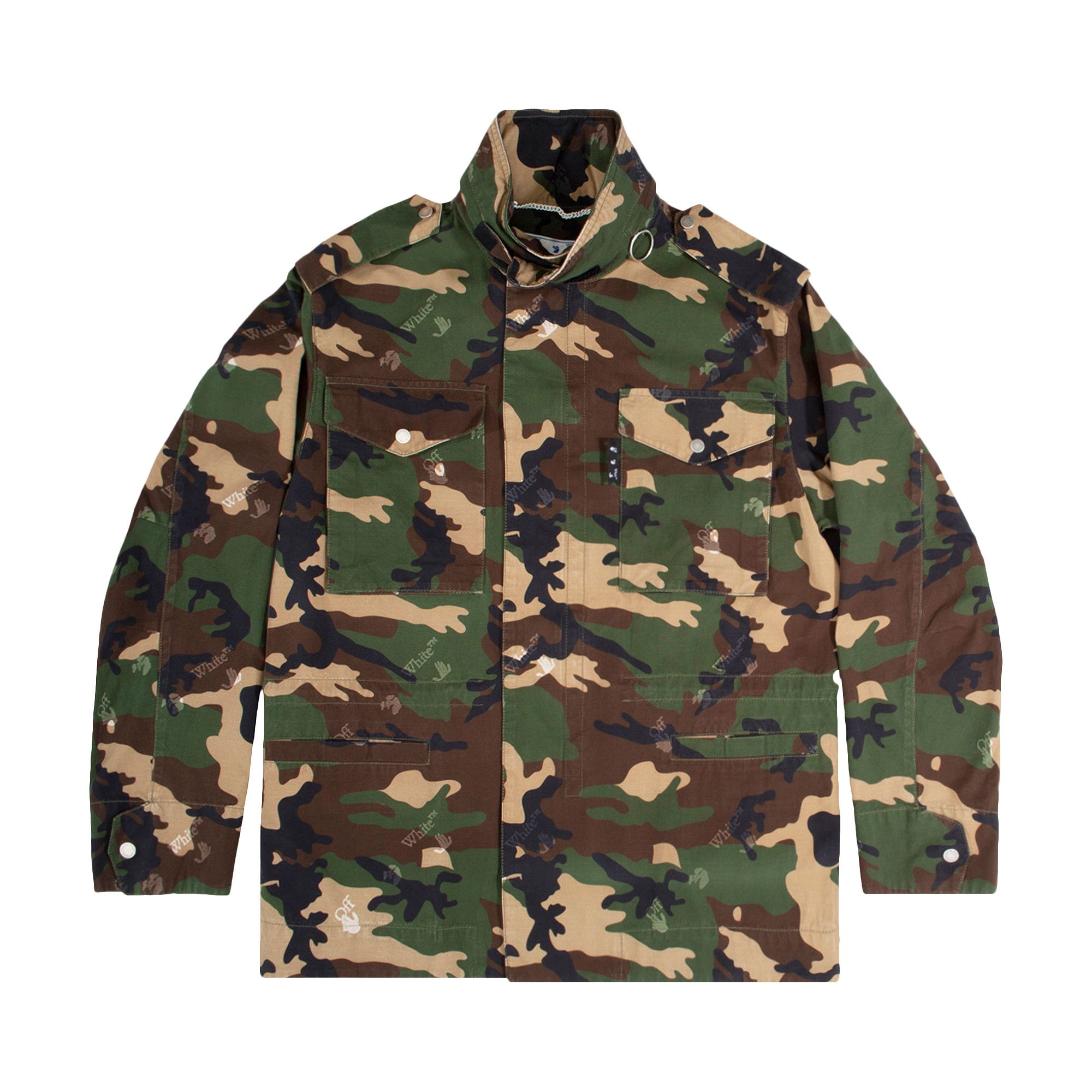 Jacket off white camo discount