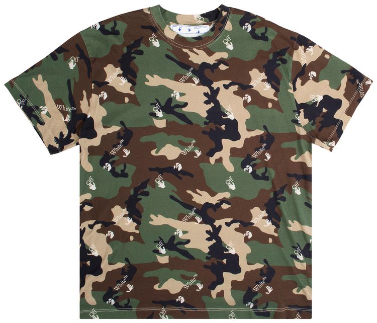 Off White Camo Over Tee Camo