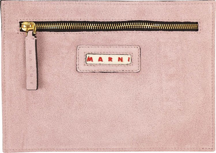 Marni Logo Pouch Bag 'Pink'