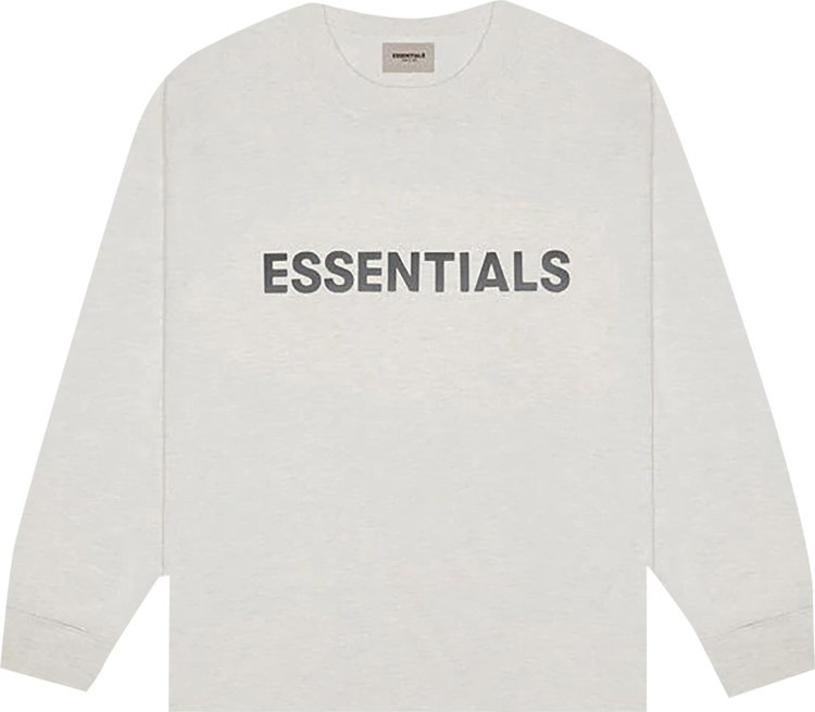 Fear of God Essentials Long-Sleeve T-Shirt 'Oatmeal'