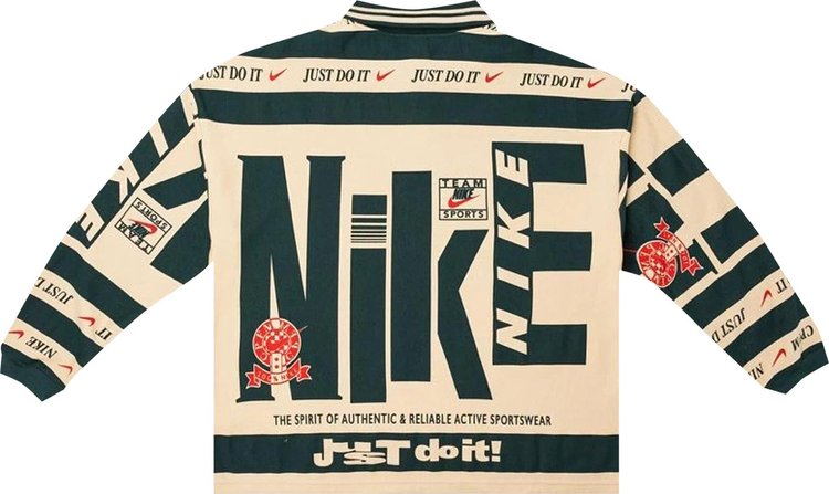 Nike x Cactus Plant Flea Market Long Sleeve Polo Natural