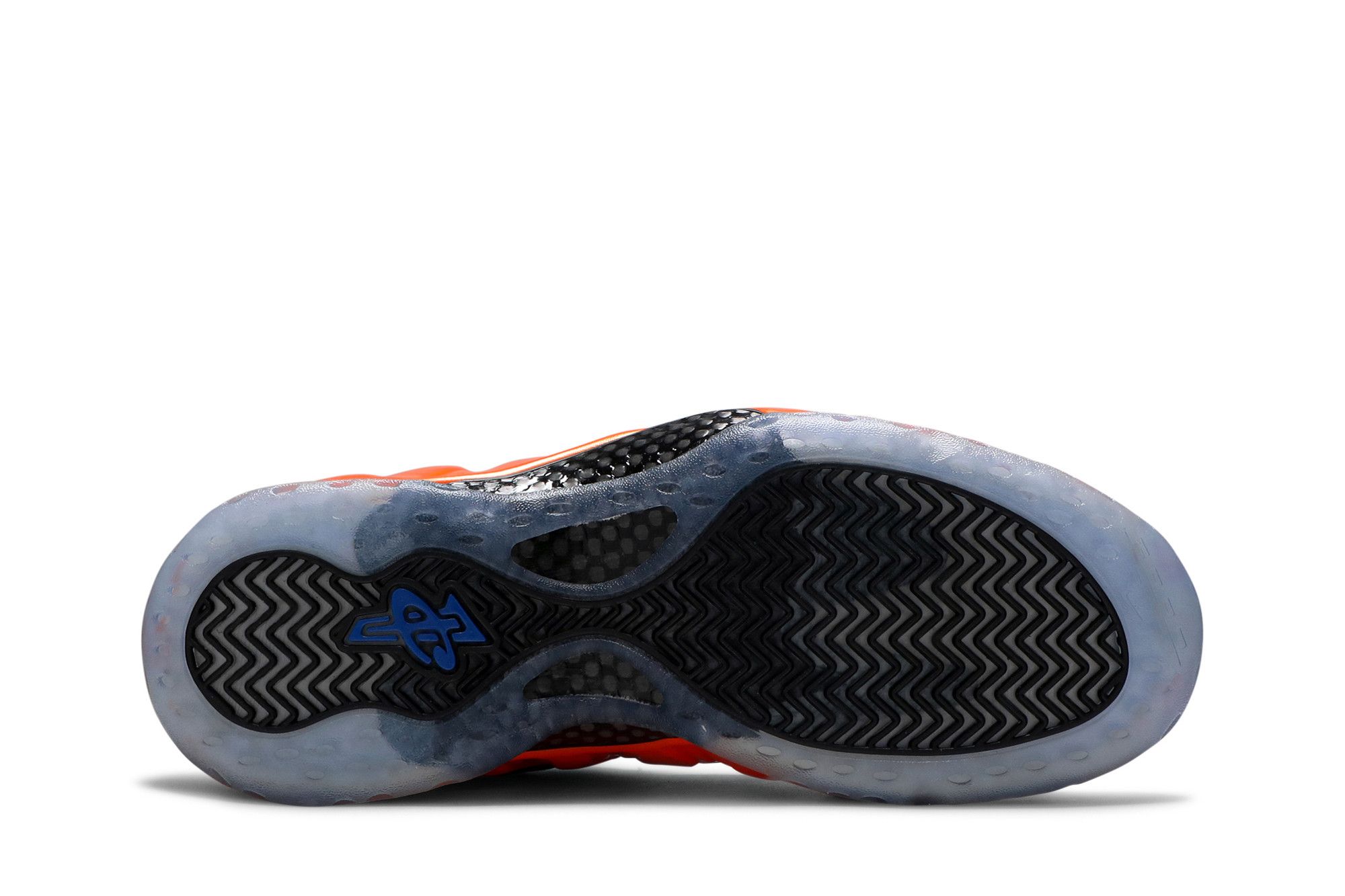 Air foamposite one knicks discount