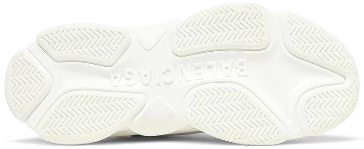 Balenciaga Triple S Sneaker Allover Logo   White