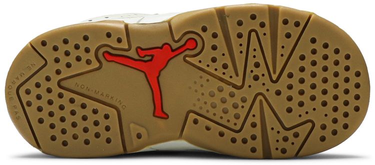 Air Jordan 6 Retro TD Quai 54   Sail Gum