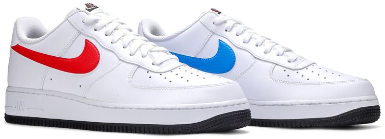 Nike Air Force 1 07 Mismatched Swooshes   White