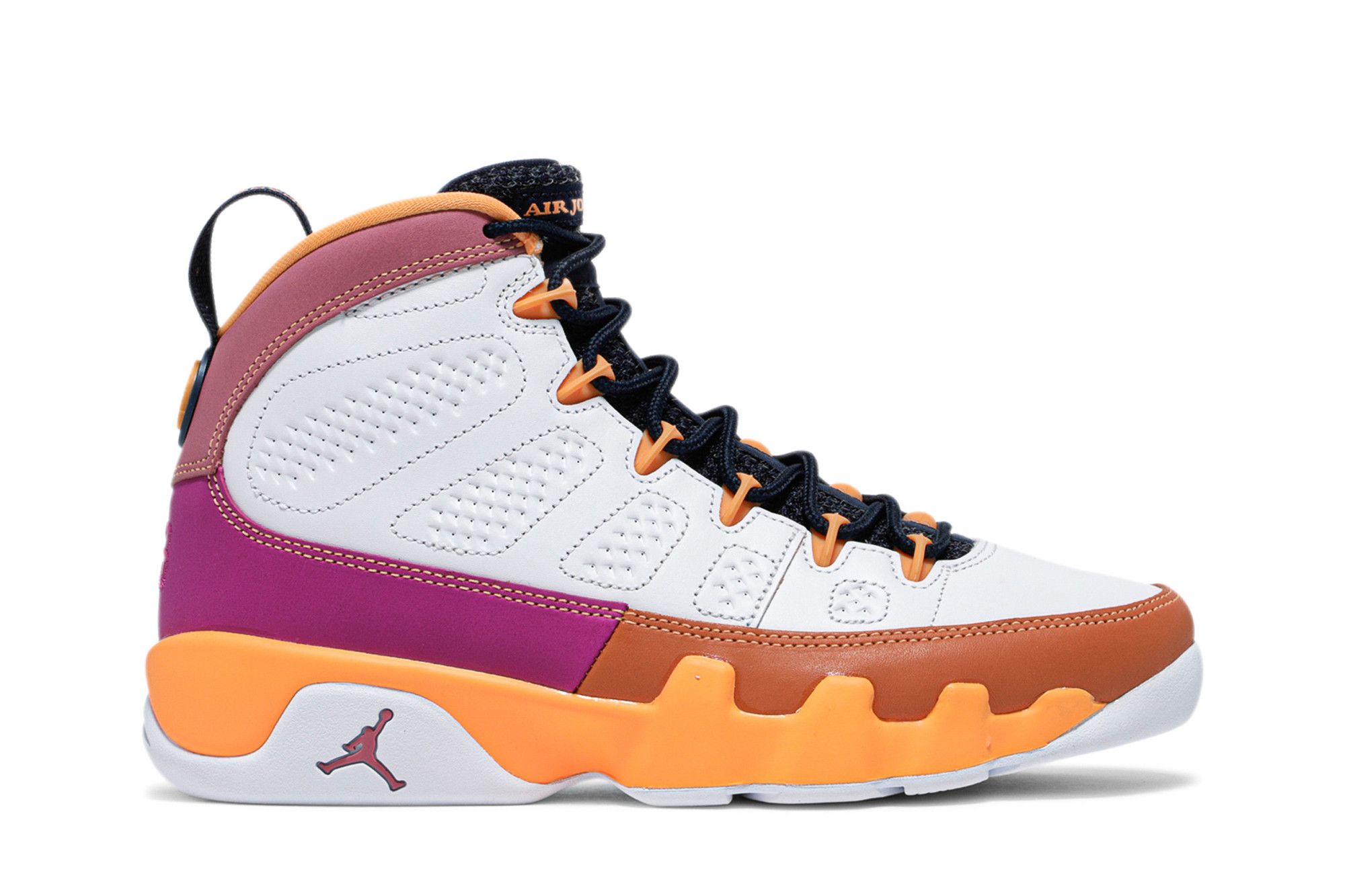 Pink jordans 9 shop