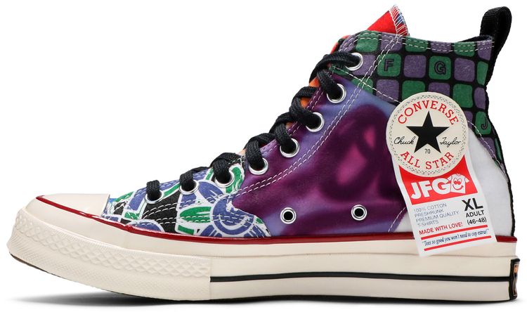 Converse Joe Freshgoods x Chuck 70 High JFG Graphic Tee Collage