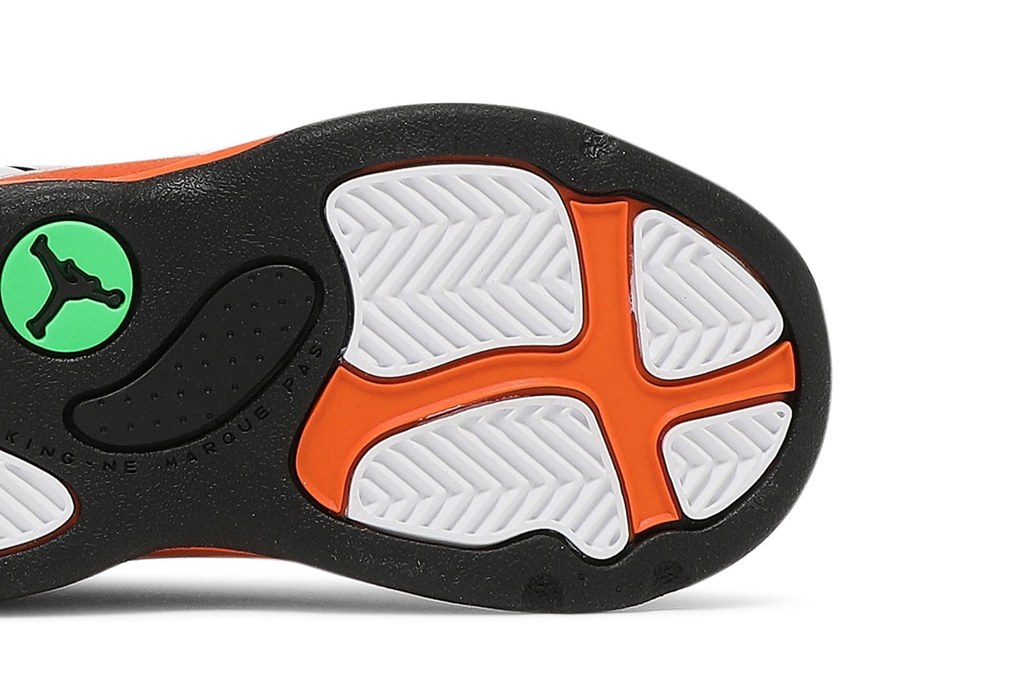 Orange jordan 13 store