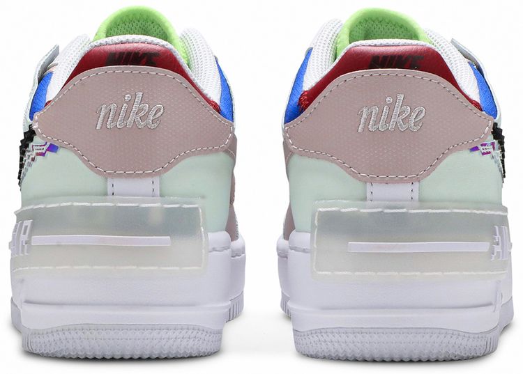 Nike Wmns Air Force 1 Shadow SE Pixel Swoosh   Barely Green