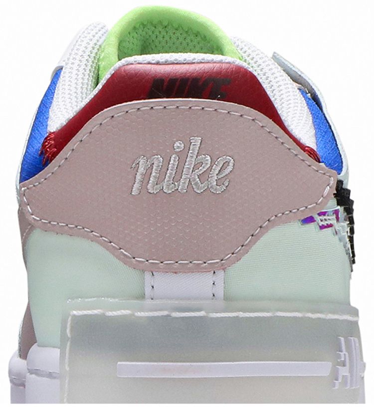 Nike Wmns Air Force 1 Shadow SE Pixel Swoosh   Barely Green