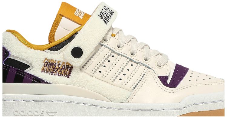 Girls Are Awesome x adidas Wmns Forum Low White Purple Beauty
