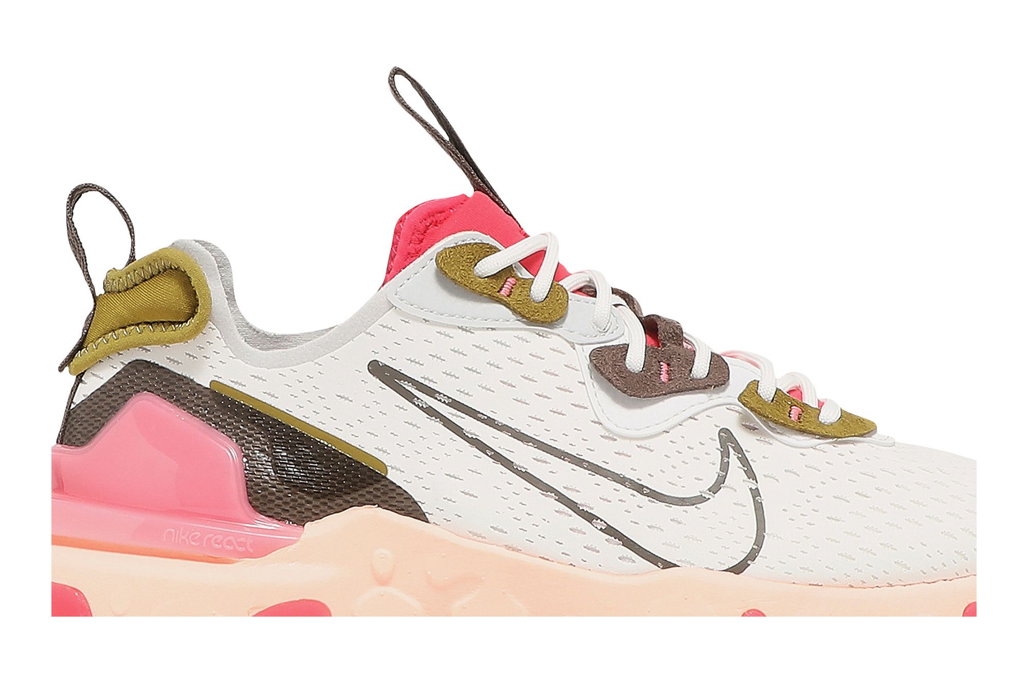 Buy Wmns React Vision White Siren Red CI7523 102 GOAT