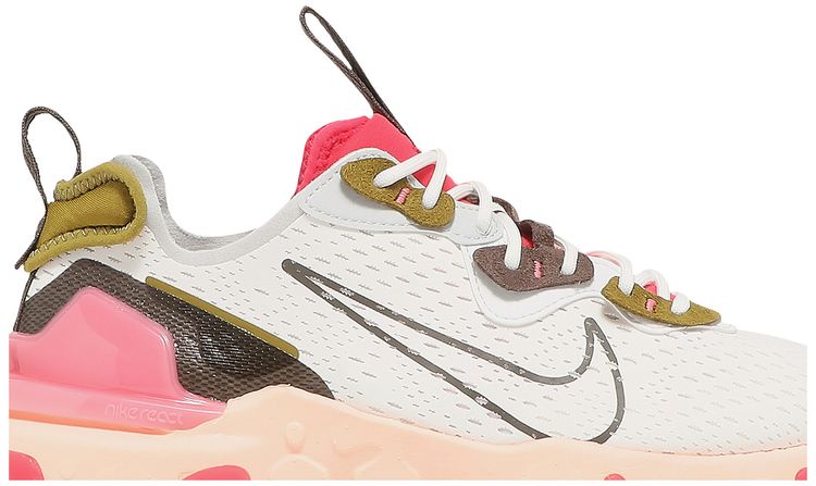 Nike Wmns React Vision White Siren Red