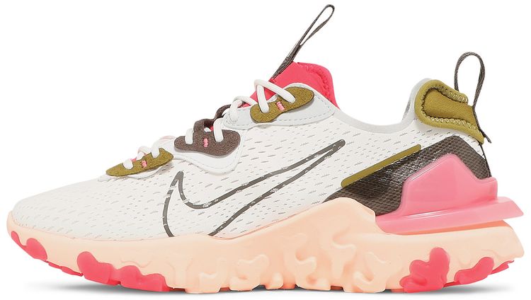 Nike Wmns React Vision White Siren Red