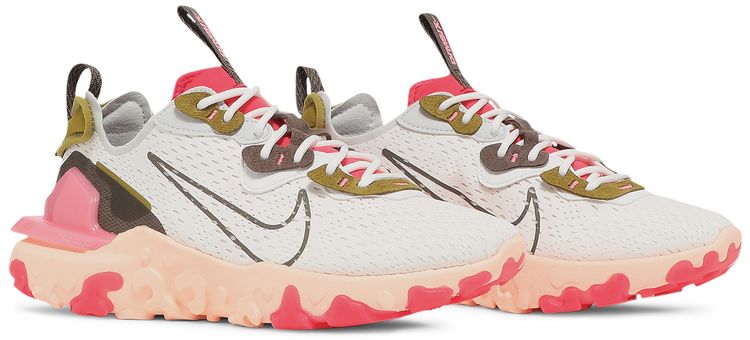 Nike Wmns React Vision White Siren Red