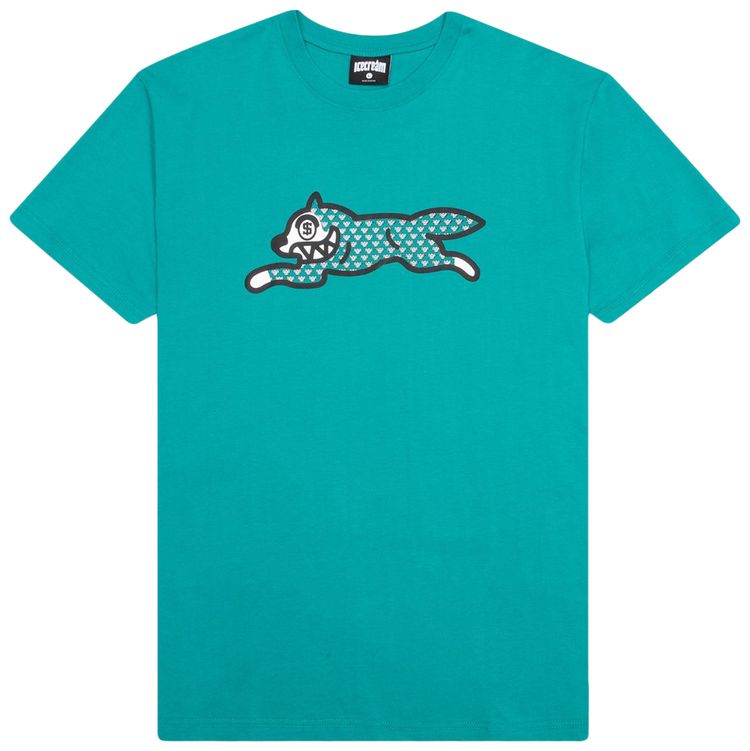 Icecream Fossil Fuel Short Sleeve Tee Green Blue Slate