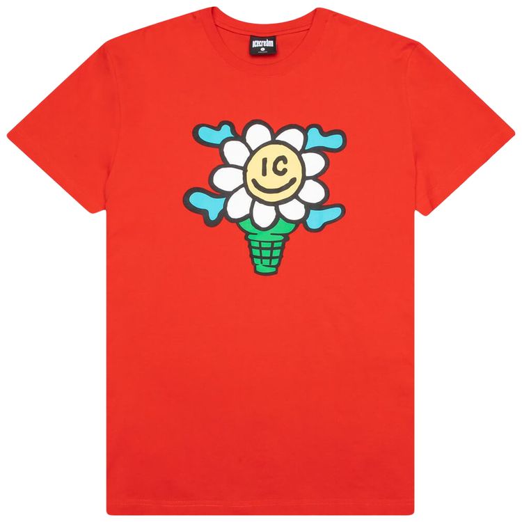 Icecream Dotty Short Sleeve Tee Red