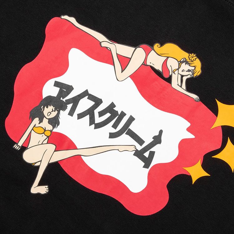 Icecream Groupies Short Sleeve Tee Black