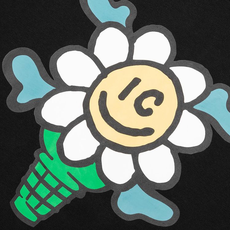 Icecream Dotty Short Sleeve Tee Black