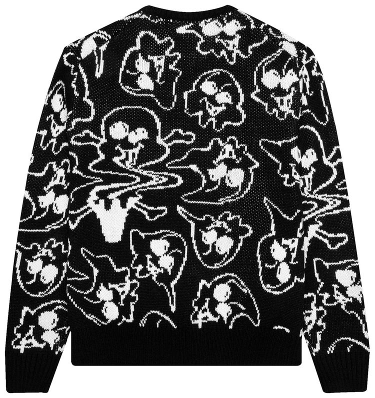 Icecream Liquify Sweater Black