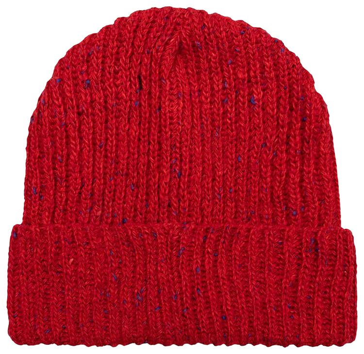 Icecream Speck Knit Hat Red