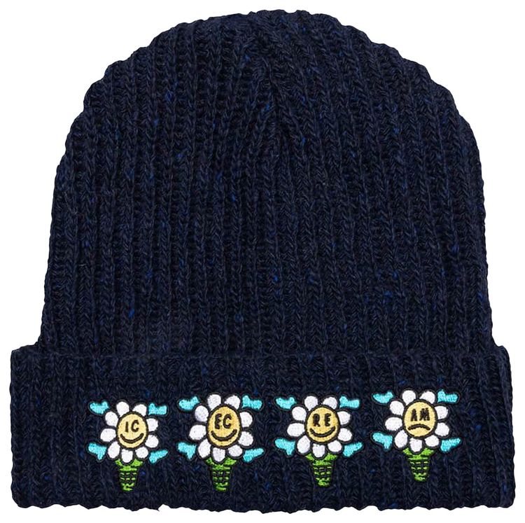 Icecream Speck Knit Hat Dress Blues