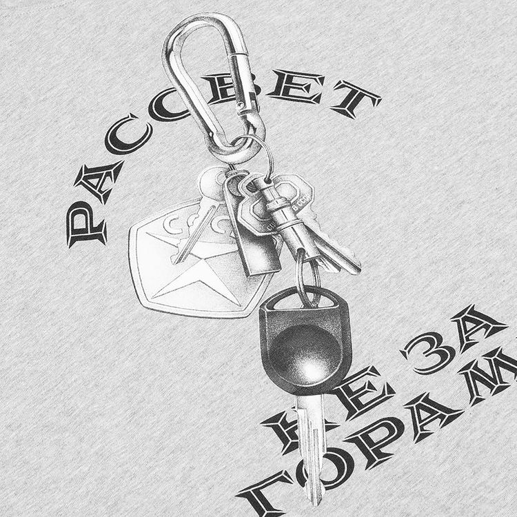 Rassvet Car Keys Long Sleeve Tee Grey Melange