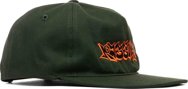 Rassvet Graffiti Logo Cap Dark Green