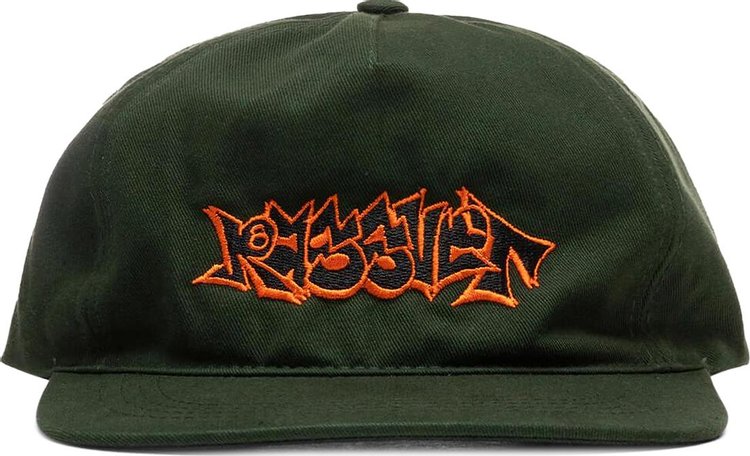 Rassvet Graffiti Logo Cap Dark Green