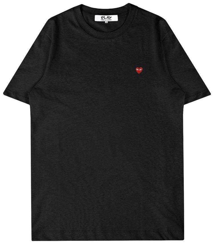 Shirt Black Heart Cdg Play Heart Tee Buy Comme Des Garçons PLAY