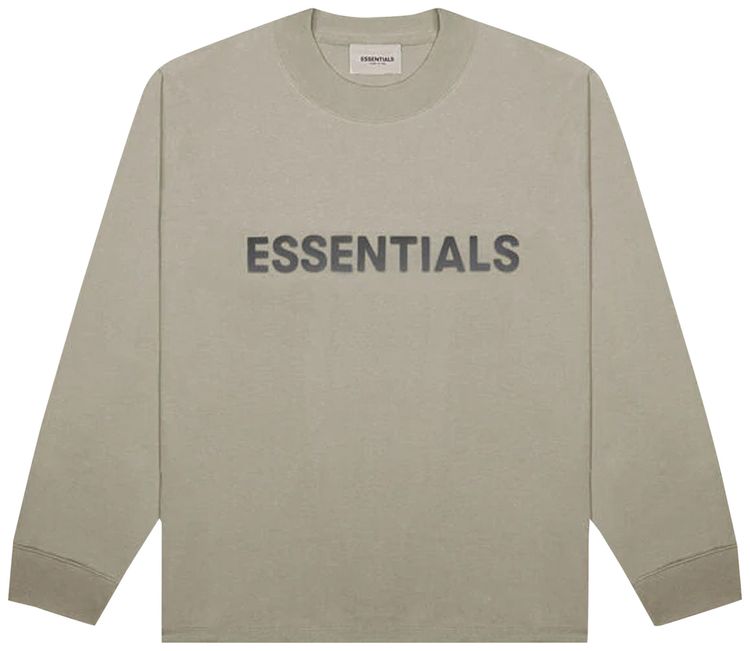 Fear of God Essentials Long Sleeve T Shirt Olive
