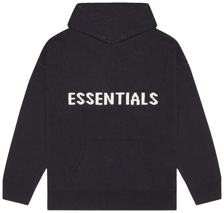 Fear of God Essentials Knit Sweater Black