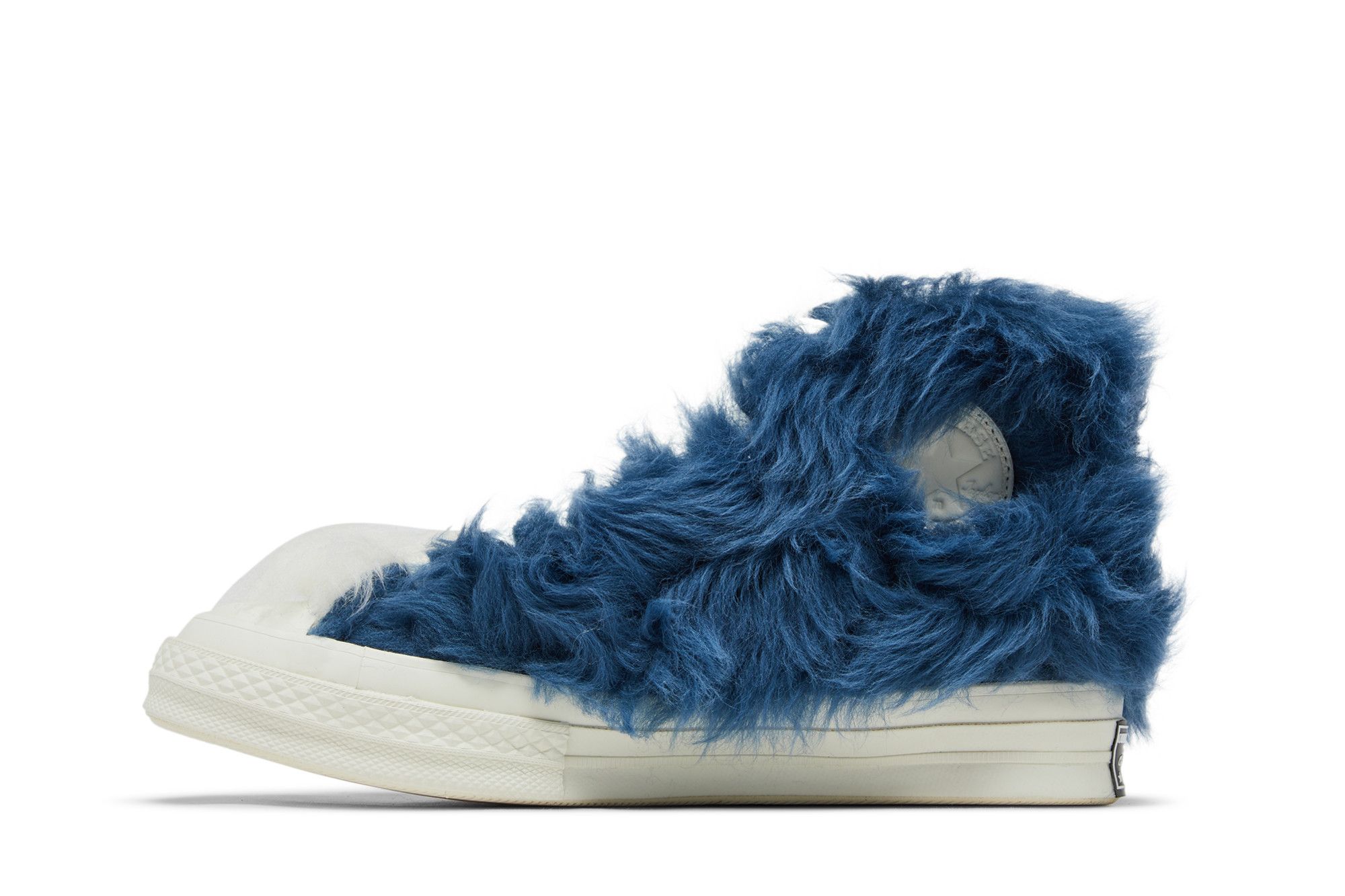 Size 3.0 AMBUSH x Chuck 70 High Fuzzy Navy Blue