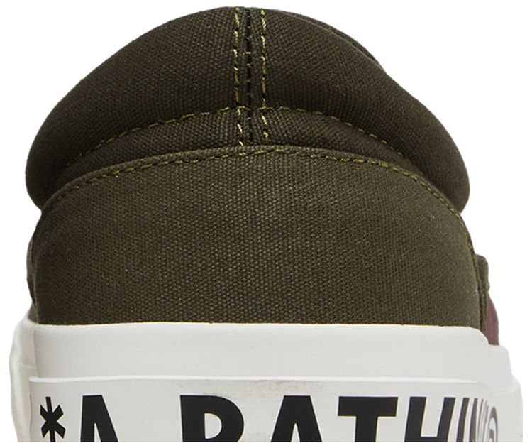 BAPE AAPE Slip On Green Camo