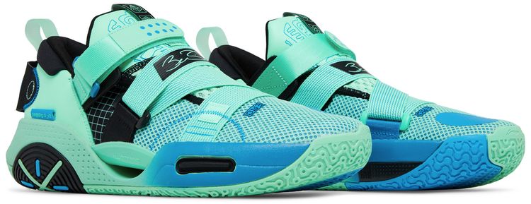 Li Ning Wade All City 9 V2 Neon Azure Green