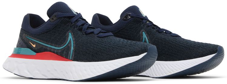Nike React Infinity Run Flyknit 3 Obsidian Bright Spruce